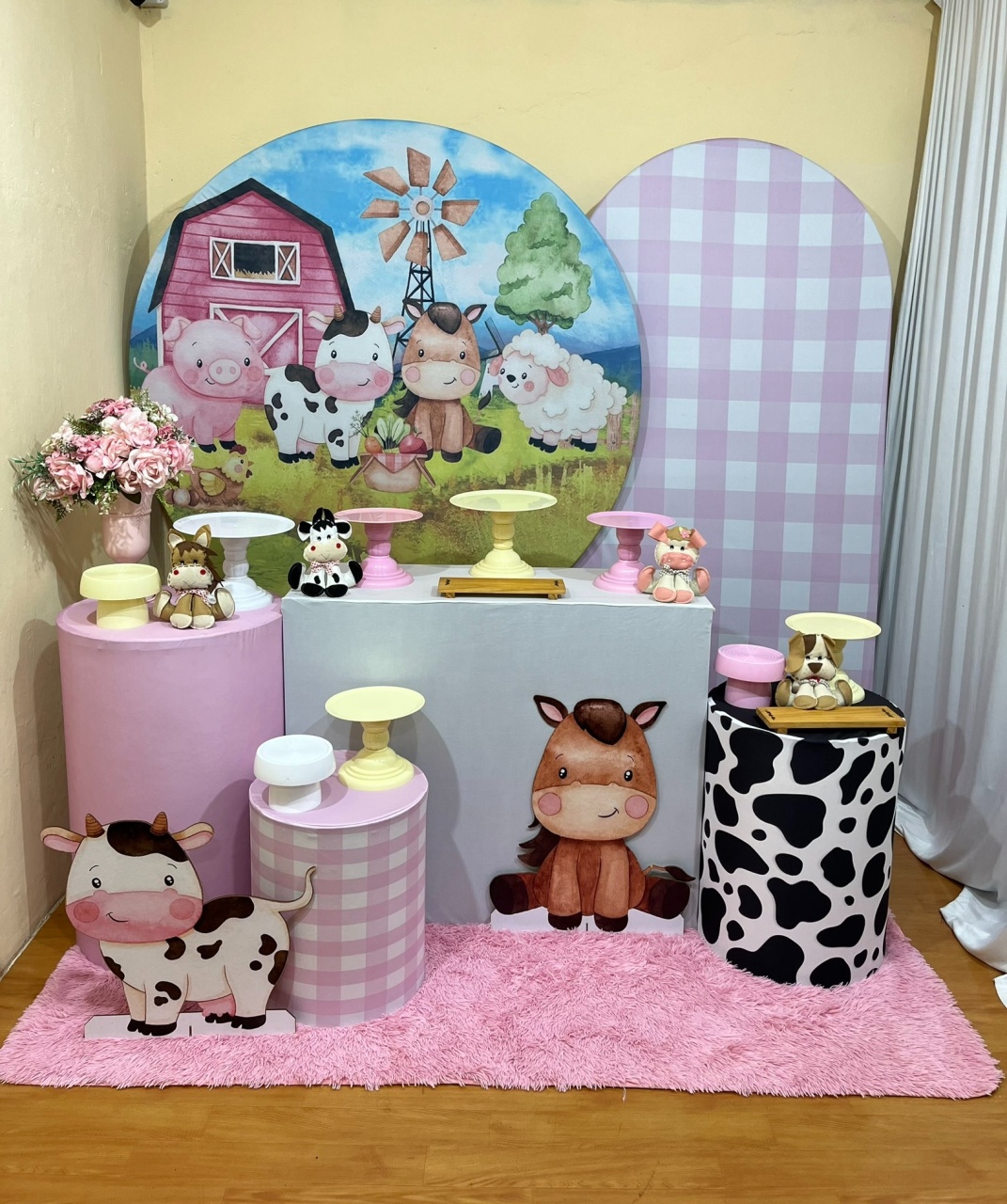 Fazendinha Menina - Festa Completa - Kit Festão - PEGUE E MONTE CATALAGO VEM FESTEJAR PALMAS