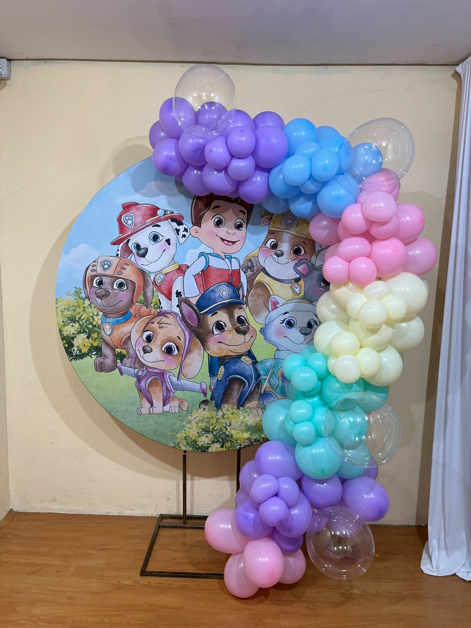 Balões - Patrulha Canina Candy - Valido Para Qualquer Tema - Cores Simples + Bubbles Conforme Foto  - PEGUE E MONTE CATALAGO VEM FESTEJAR PALMAS