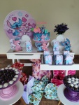 Stitch E Angel  - Mini Festa - Kit Parabéns - imagem 2