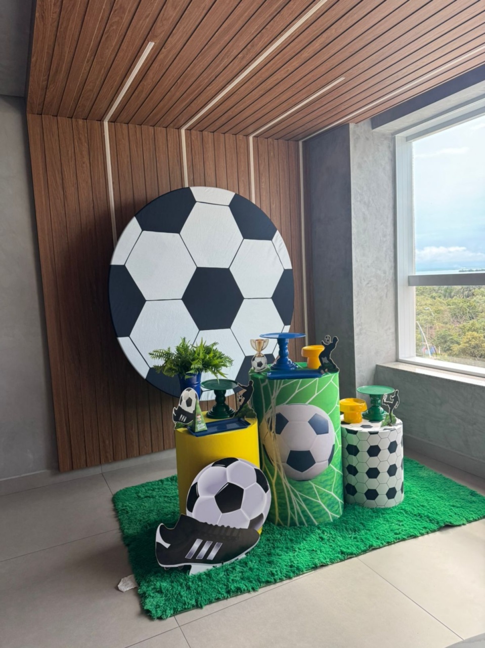 Copa Do Mundo Futebol Painel Bola - Festa Completa - Kit Festejar - PEGUE E MONTE CATALAGO VEM FESTEJAR PALMAS