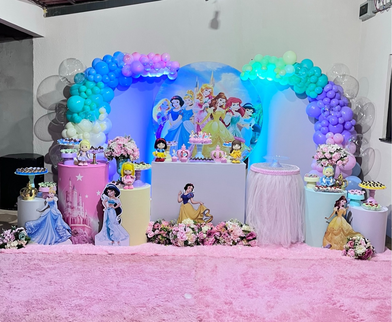 Princesas da Dinsey  - Completo - Kit Festejar - PEGUE E MONTE CATALAGO VEM FESTEJAR PALMAS