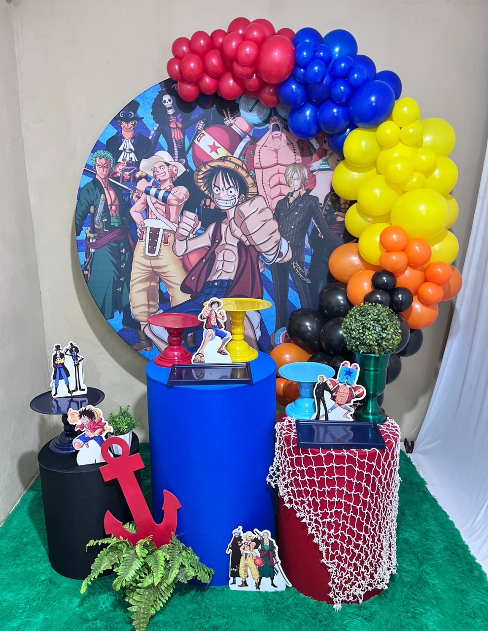 Festa Completa - One Piece - Kit Festejar Com Balões - PEGUE E MONTE CATALAGO VEM FESTEJAR PALMAS
