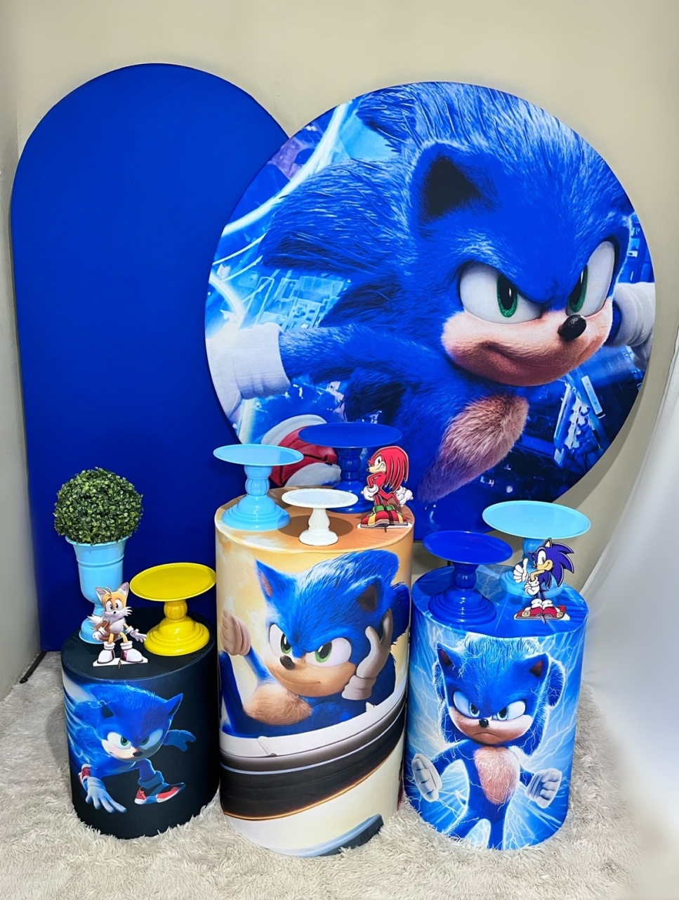 Sonic - Completa - Kit Comemore  - PEGUE E MONTE CATALAGO VEM FESTEJAR PALMAS
