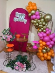 Pink Dourado - Tropical - Festa Completa - Kit Comemore - Sem Balões - Consultar Valor Balões - imagem 2