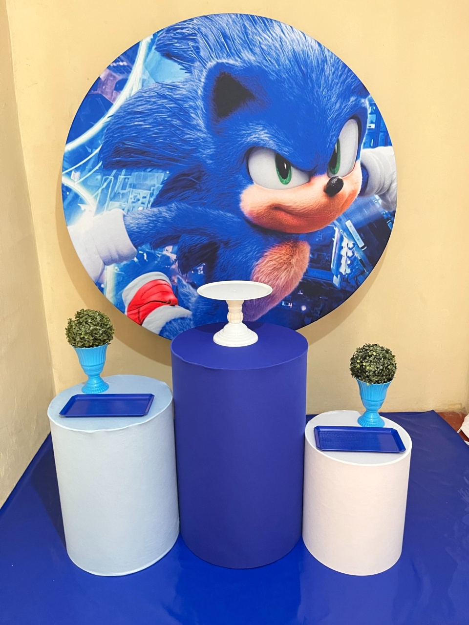 Sonic - Completa - Kit Parabéns - PEGUE E MONTE CATALAGO VEM FESTEJAR PALMAS