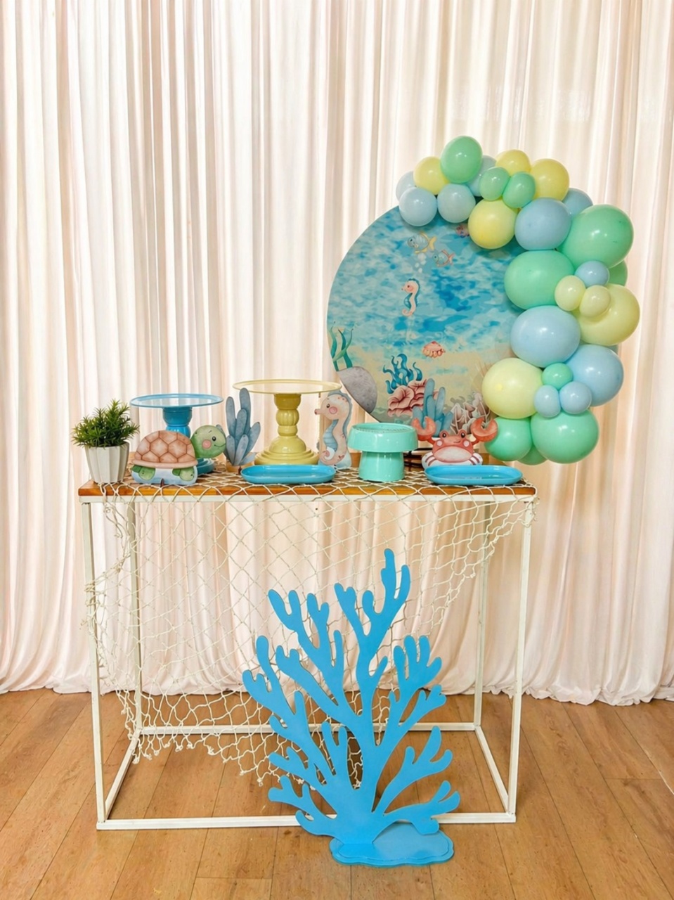 Fundo Do Mar - Mini Festa - Kit Comemore Com Adicional  - PEGUE E MONTE CATALAGO VEM FESTEJAR PALMAS