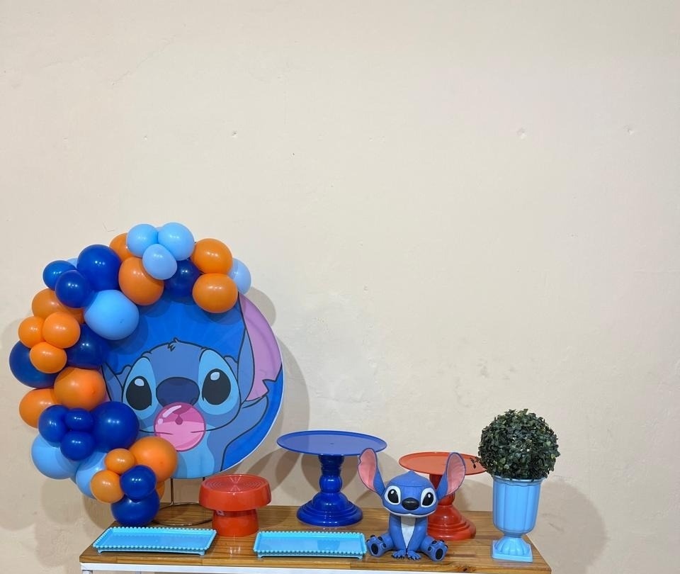 Stitch 1 - Mini Festa - Kit Festejar - PEGUE E MONTE CATALAGO VEM FESTEJAR PALMAS