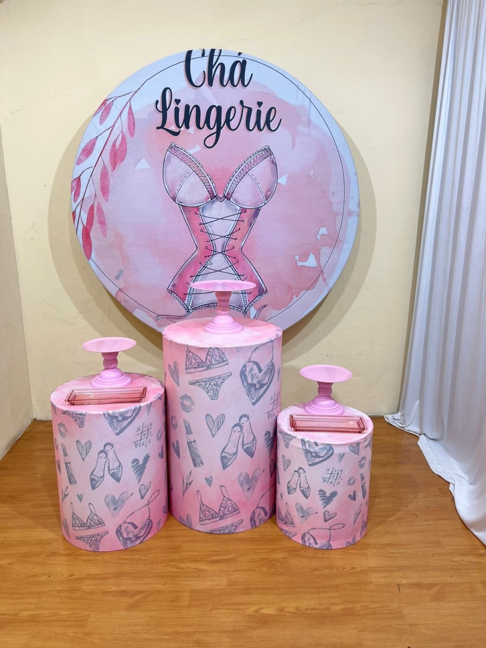 Cha de Lingerie - Festa Completa - Kit Parabéns - PEGUE E MONTE CATALAGO VEM FESTEJAR PALMAS