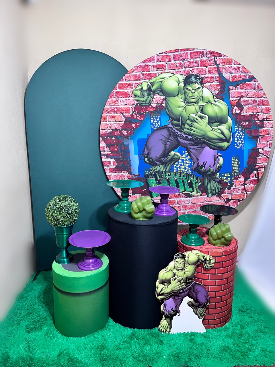 Hulk - Festa Completa - Kit Comemore - PEGUE E MONTE CATALAGO VEM FESTEJAR PALMAS