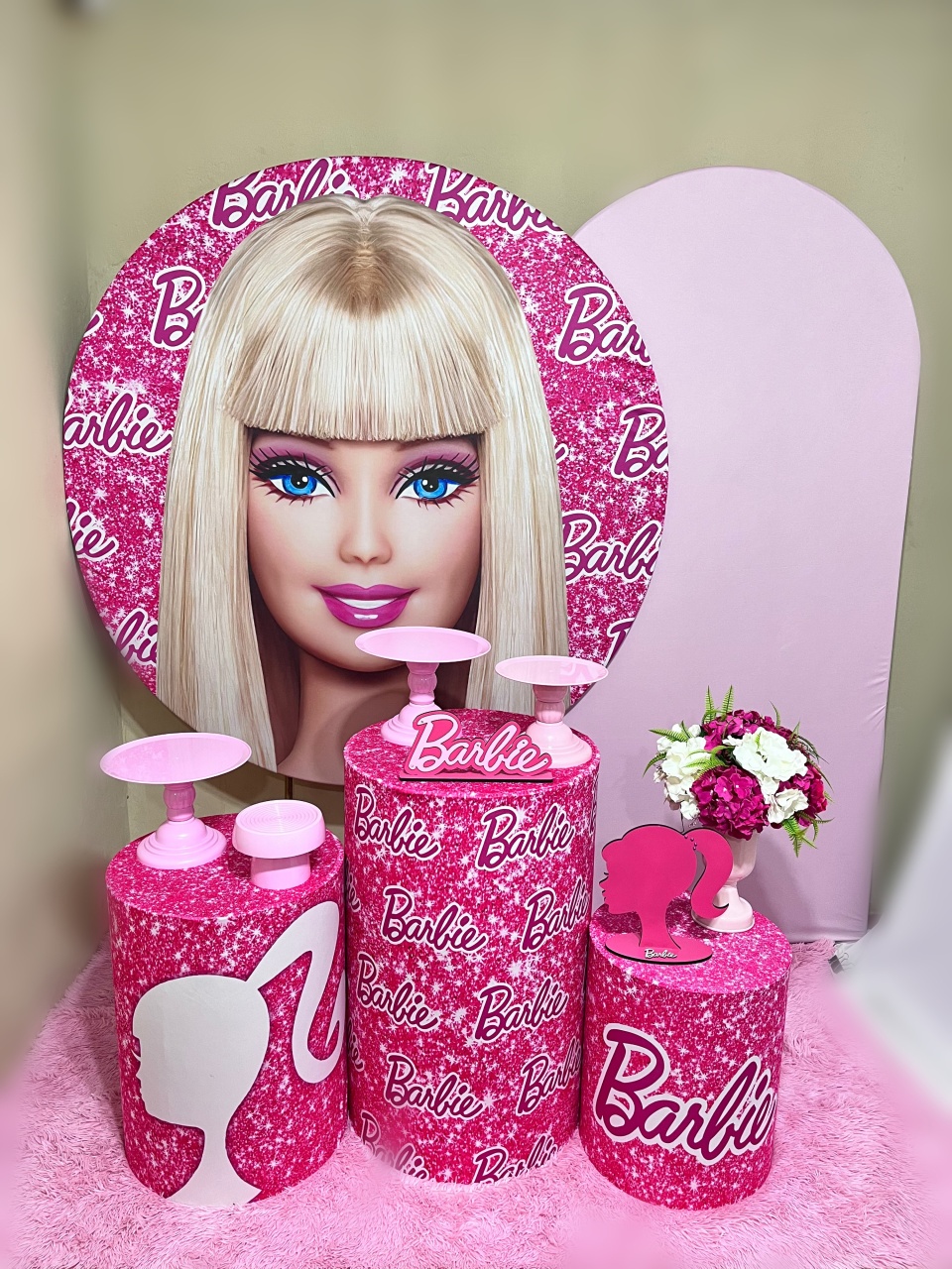 Barbie 2   - Festa Completa - Kit Comemore - PEGUE E MONTE CATALAGO VEM FESTEJAR PALMAS