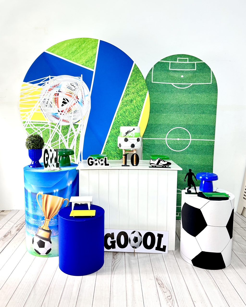 Kit3 Futebol - NEW LIFE PEGUE E MONTE