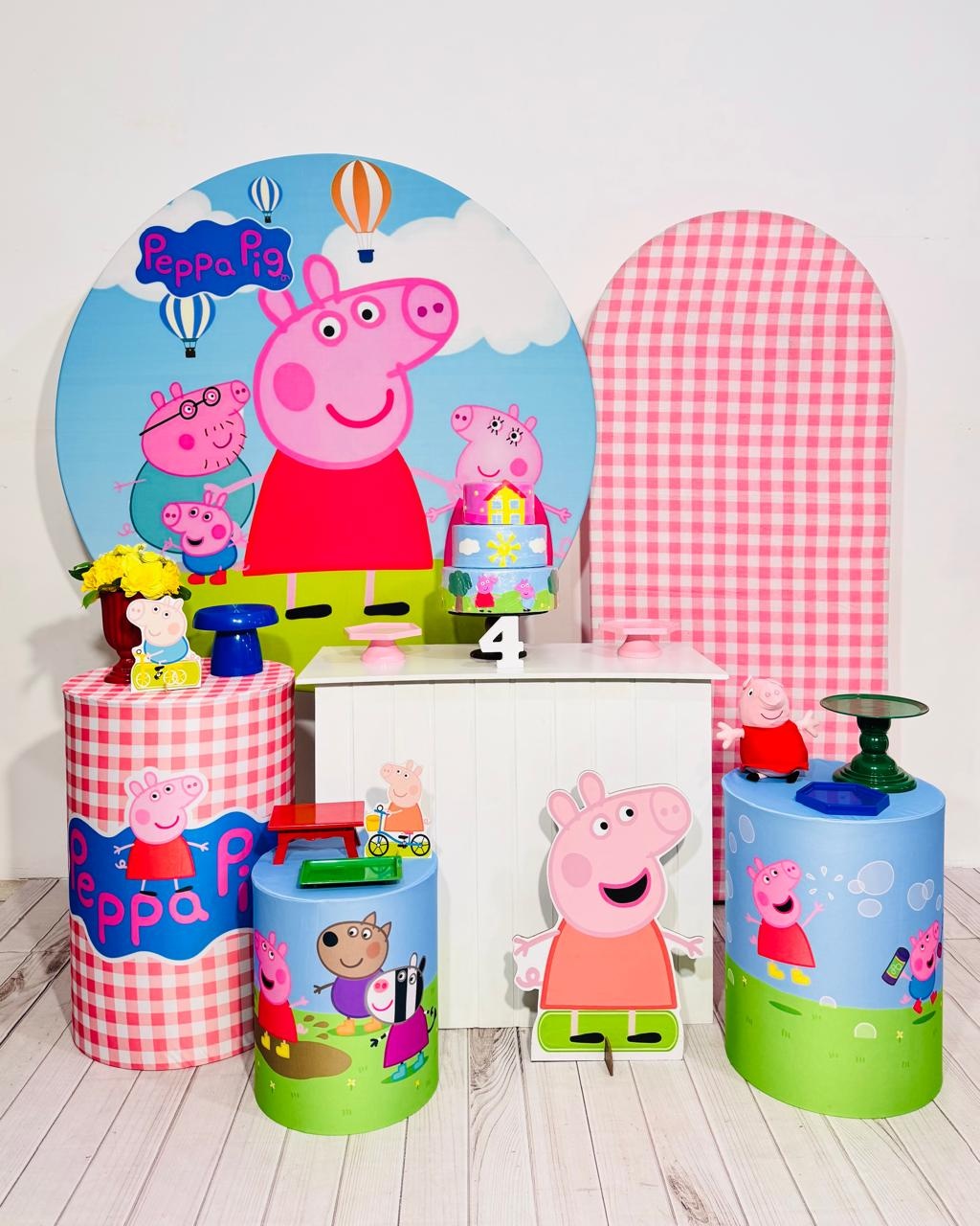 Kit 3 Peppa Pig - NEW LIFE PEGUE E MONTE