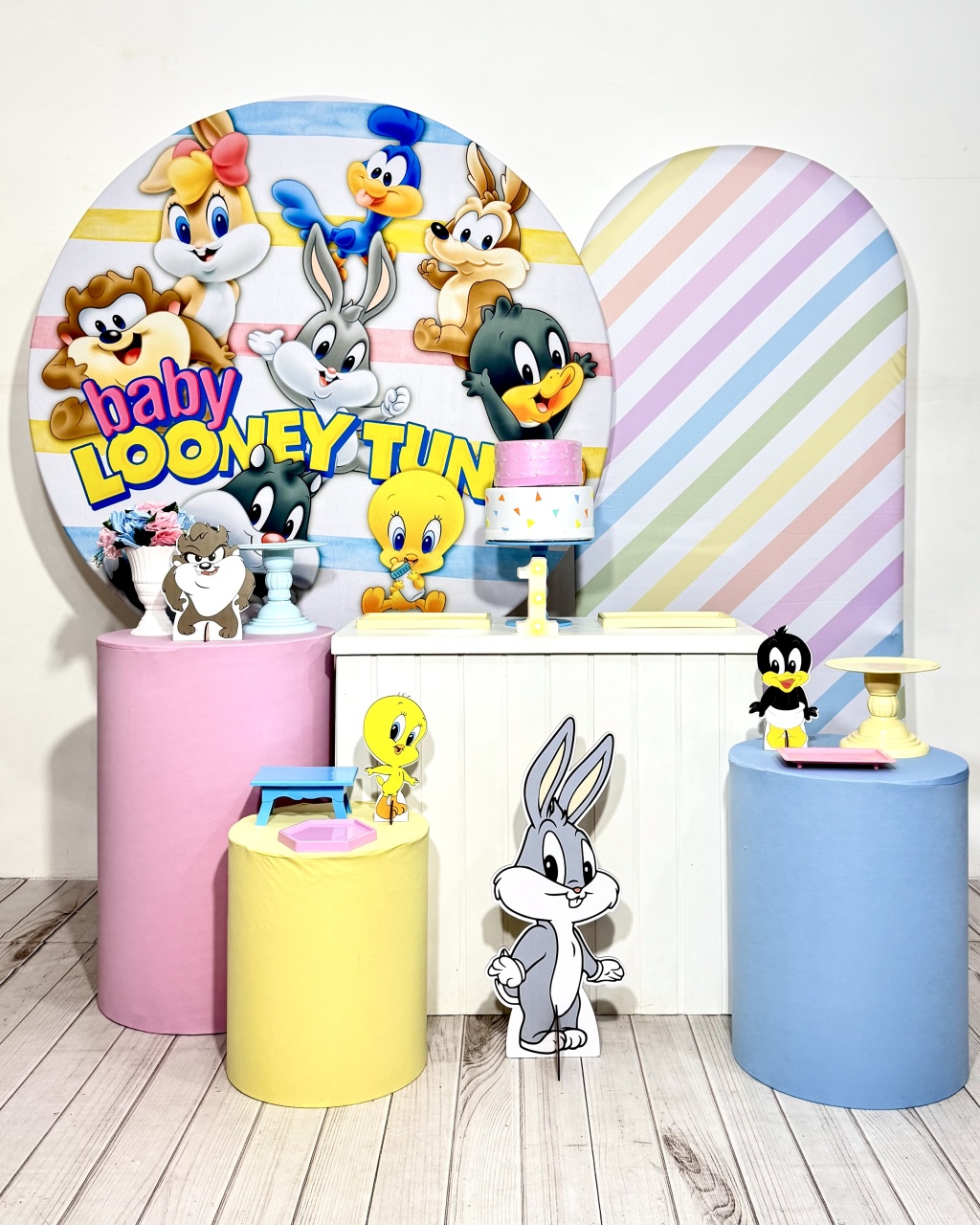 Kit3 Looney Tunes  - NEW LIFE PEGUE E MONTE