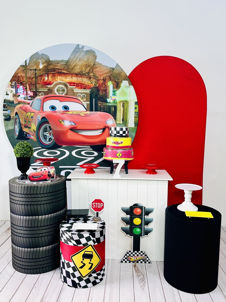 Kit3 Relâmpago Mcqueen - NEW LIFE PEGUE E MONTE