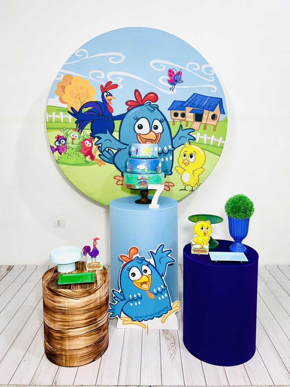 Kit1 Galinha Pintadinha - NEW LIFE PEGUE E MONTE
