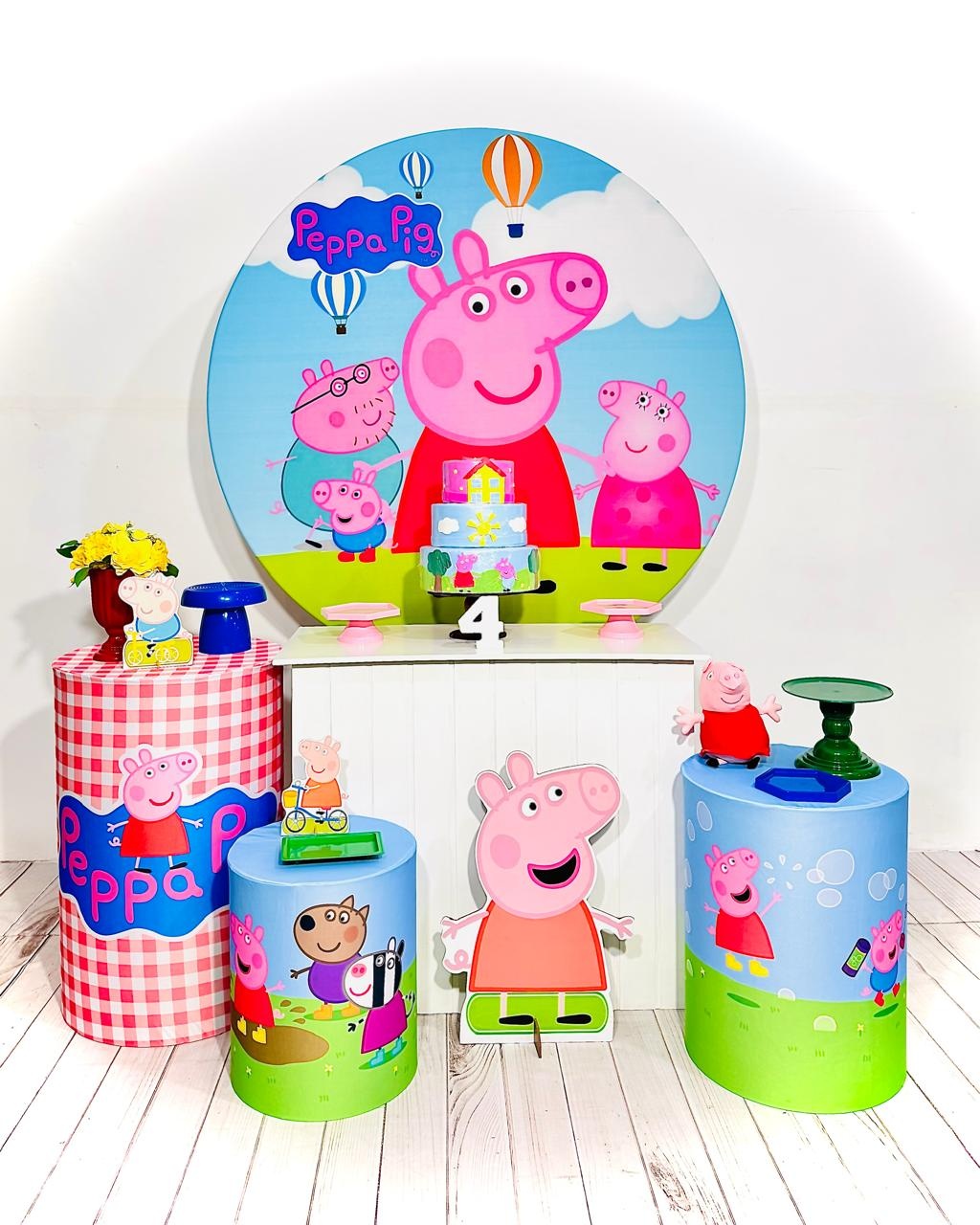 Kit 2 Peppa Pig - NEW LIFE PEGUE E MONTE