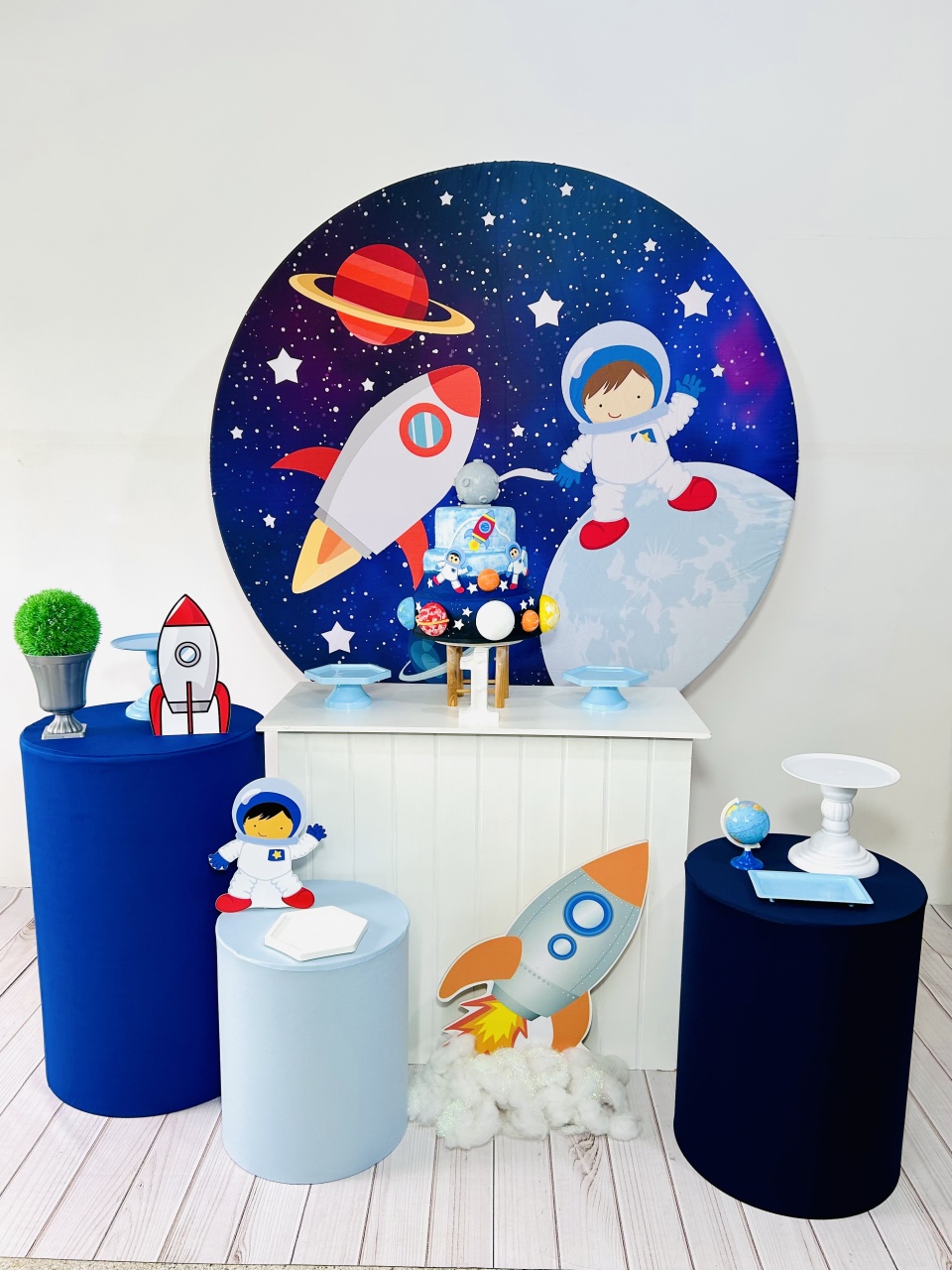Kit2 Astronauta Foguete - NEW LIFE PEGUE E MONTE