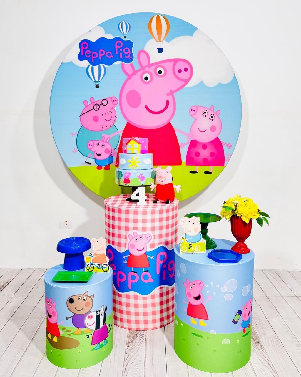 Kit 1 Peppa Pig - NEW LIFE PEGUE E MONTE