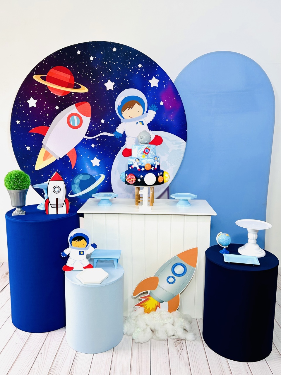 Kit3 Astronauta Foguete - NEW LIFE PEGUE E MONTE