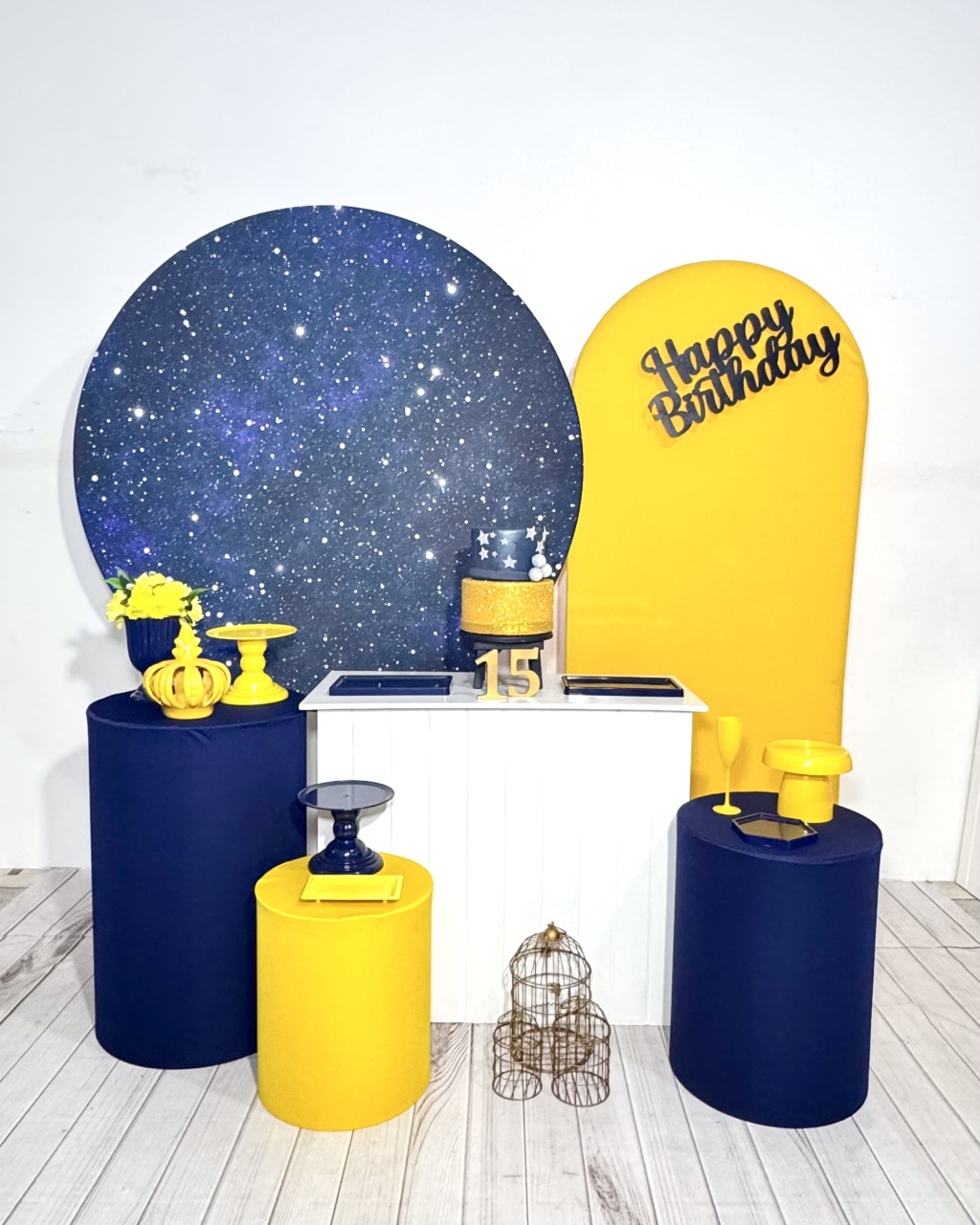 Kit3 Amarelo E Azul - NEW LIFE PEGUE E MONTE