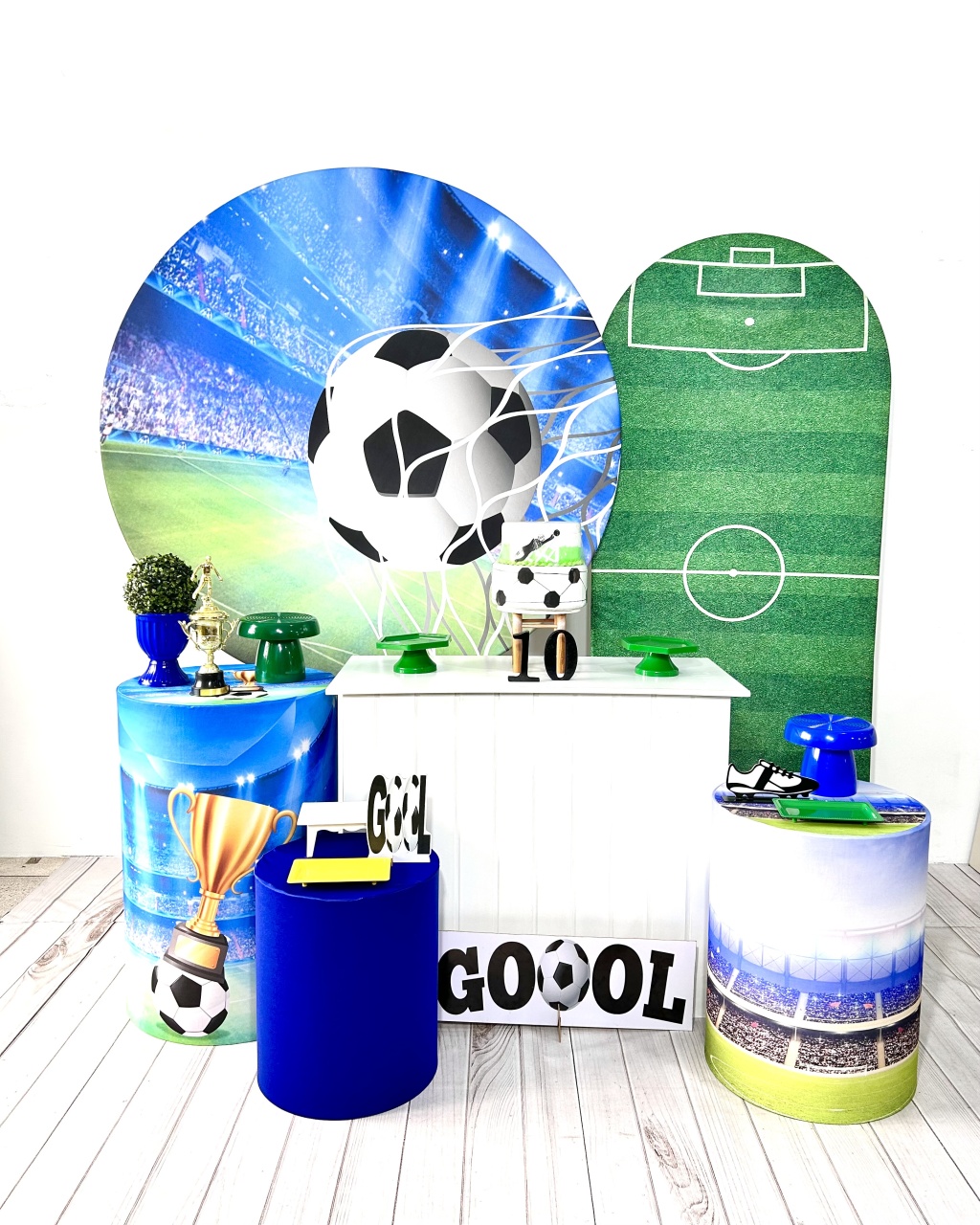 Kit3 Futebol - NEW LIFE PEGUE E MONTE