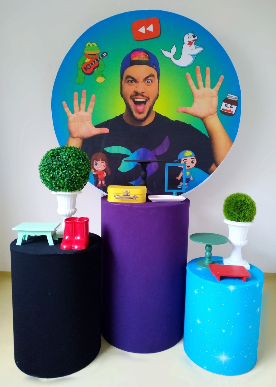 Lucas Neto - Kit Prata - Beca Decorações