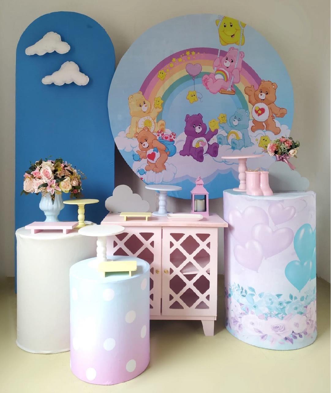 Ursinhos Carinhosos - Kit Diamante 1 - Beca Decorações