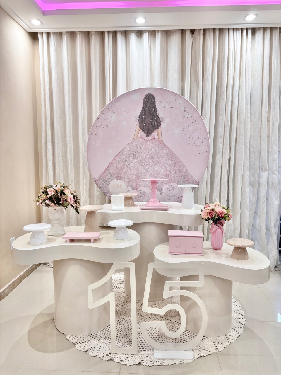 Vestido - 15 Anos  - Beca Decorações