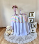 3. Toalha Lilás Baby (Coleção Toalha Redonda) - imagem 3