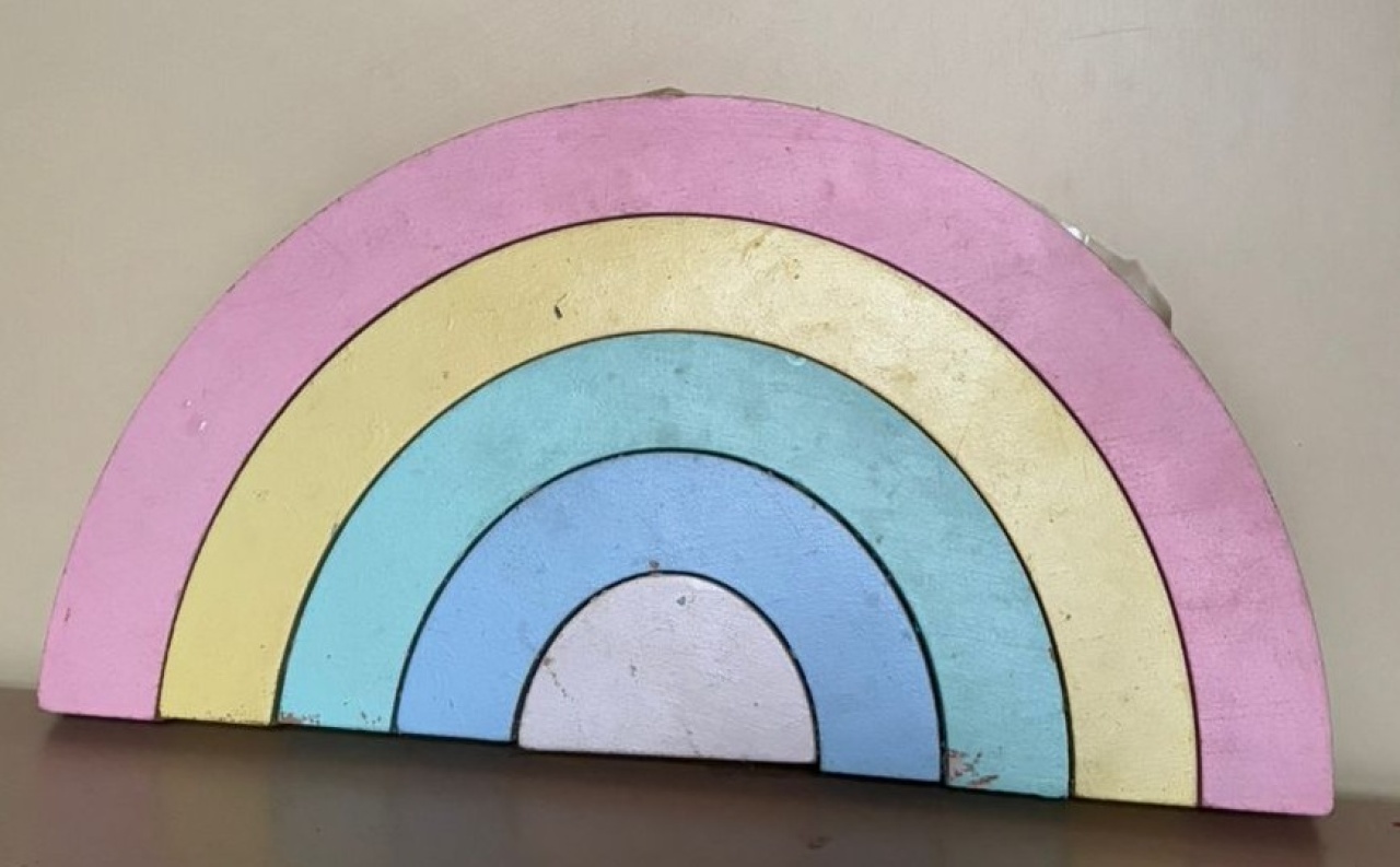 Arco Íris Decorativo (Locação) - Beca Decorações