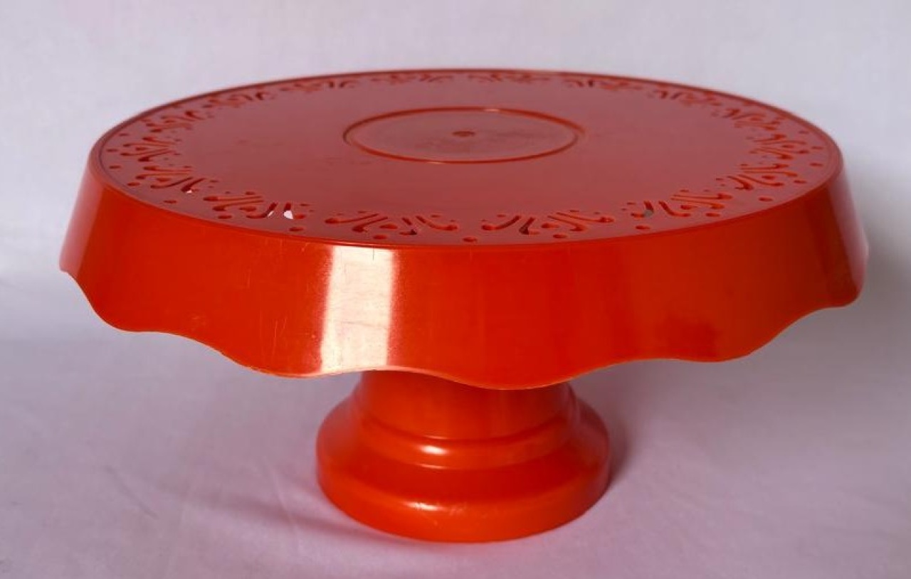 Boleira Laranja (Locação) - Beca Decorações