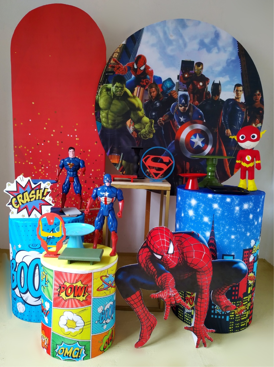 Heróis - Kit Diamante  - Beca Decorações