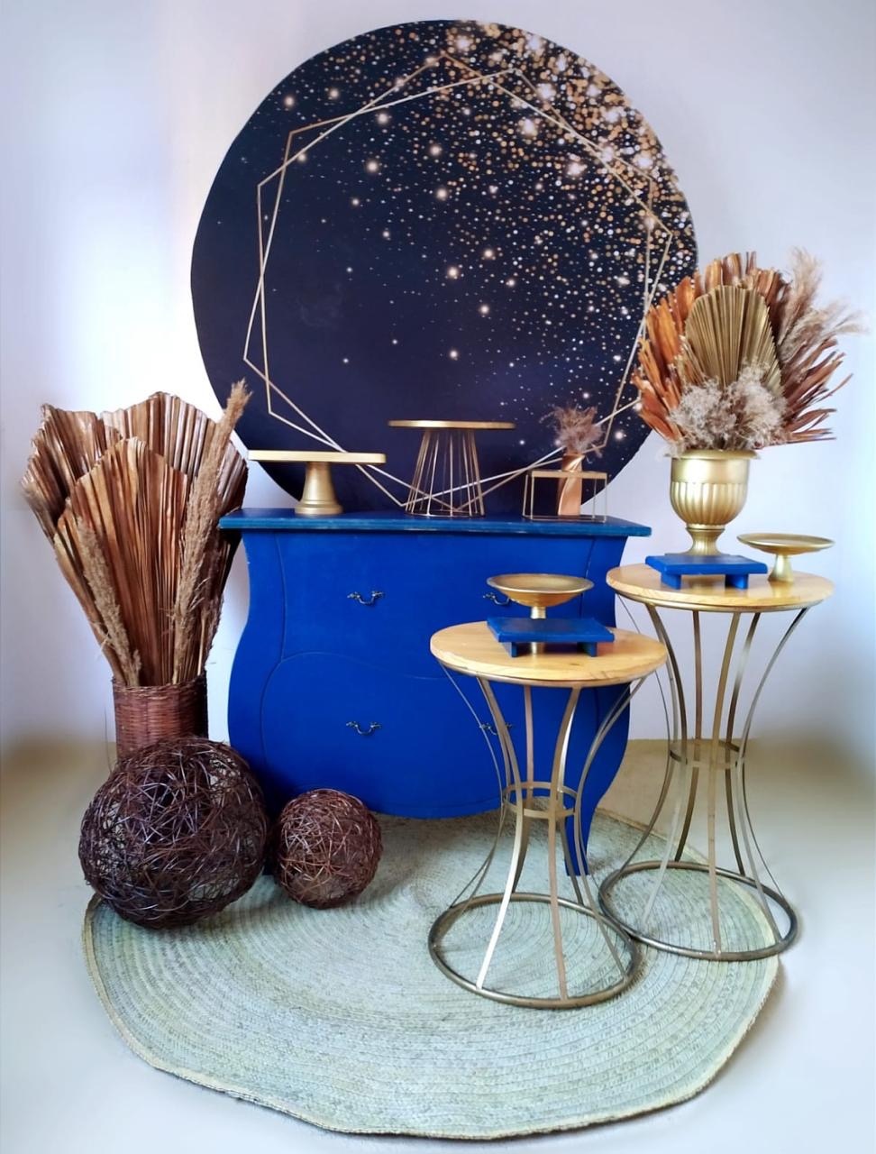 Preto Glitter  - Beca Decorações