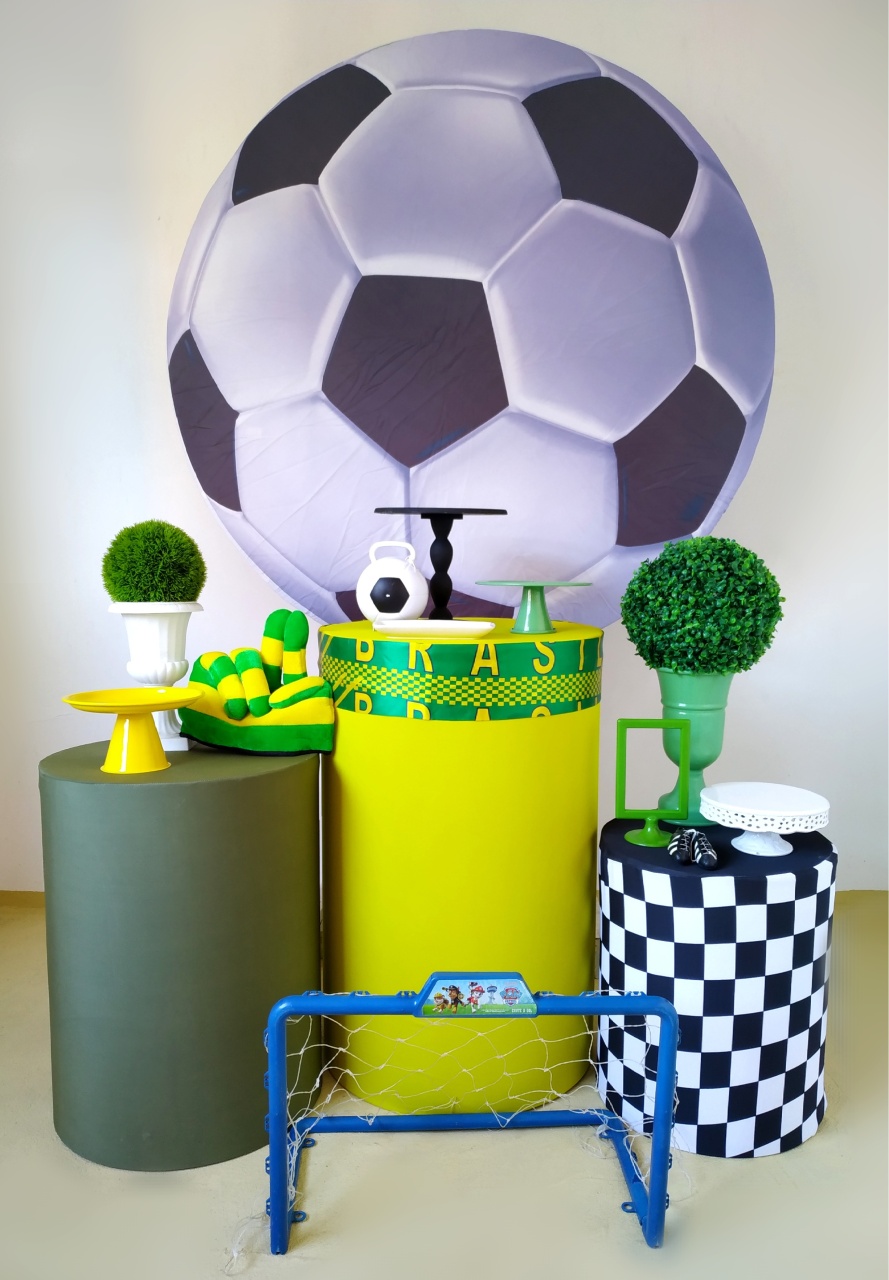 Futebol Brasil - Kit Prata - Beca Decorações