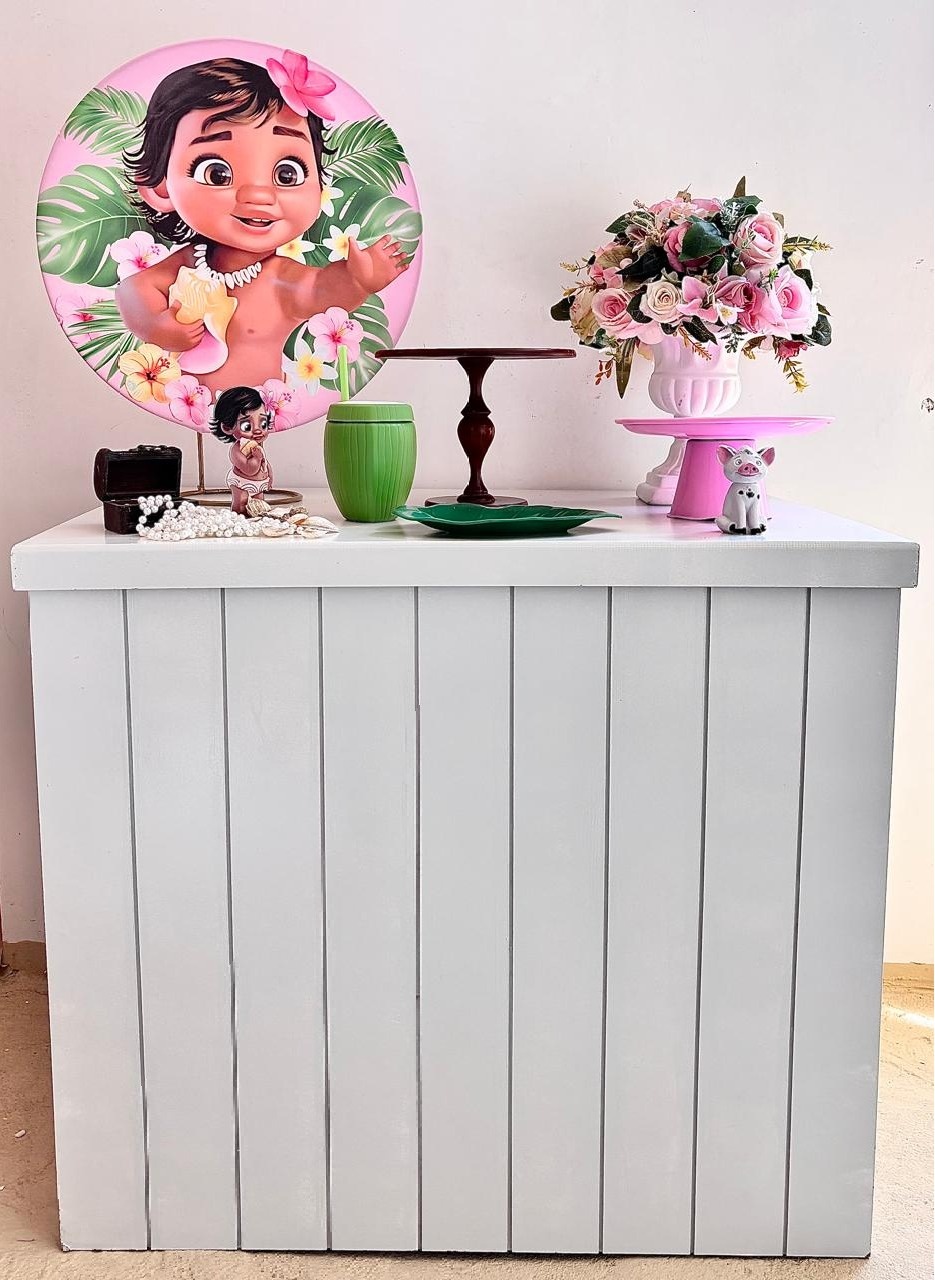Moana Baby  (Mini Kit)    - Beca Decorações