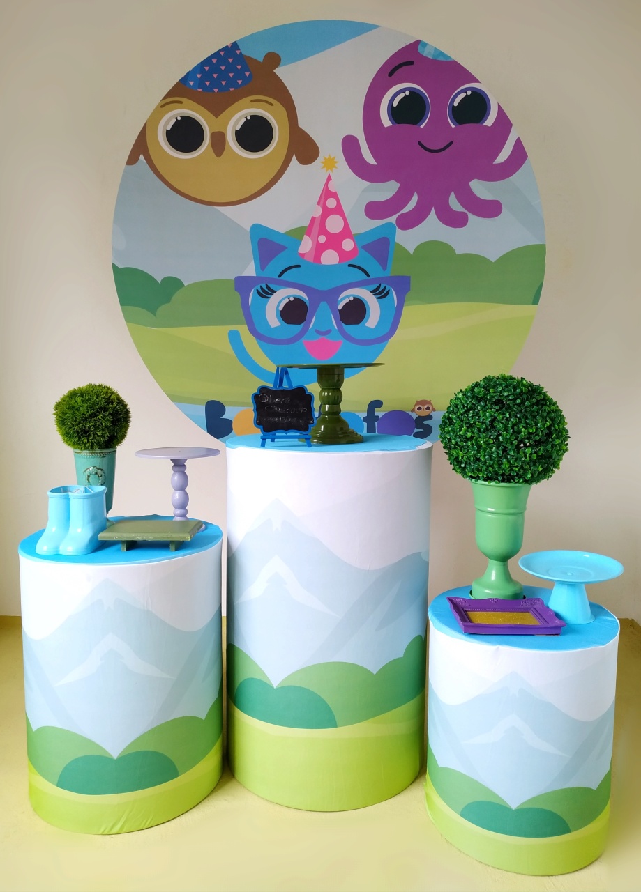 Bolofofo 2 - Kit Prata - Beca Decorações