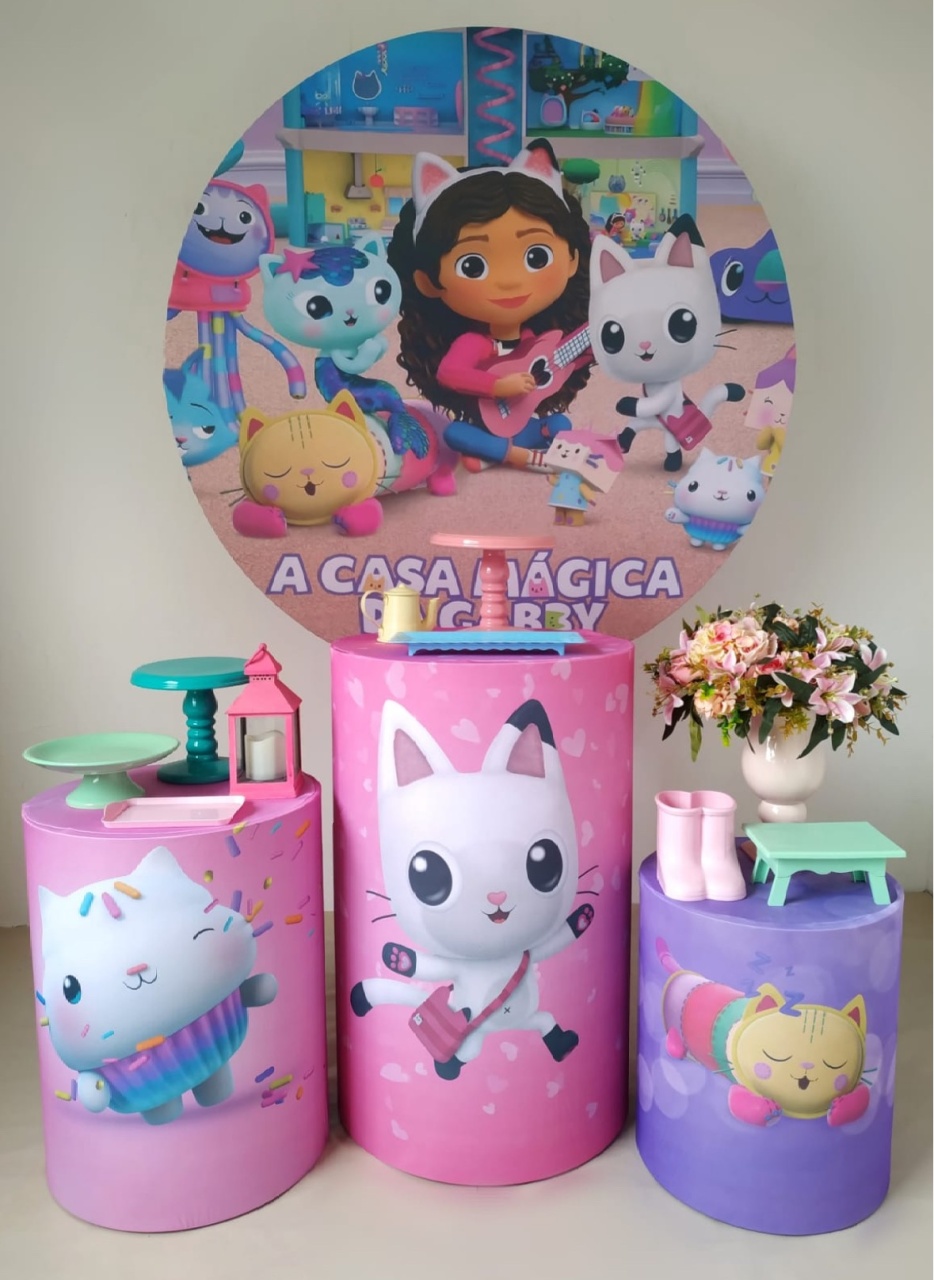 A Casa Mágica da Gabi - Kit Prata - Beca Decorações
