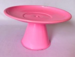 Bandeja Redonda Ferro Rosa Chiclete G (Locação) - imagem 1