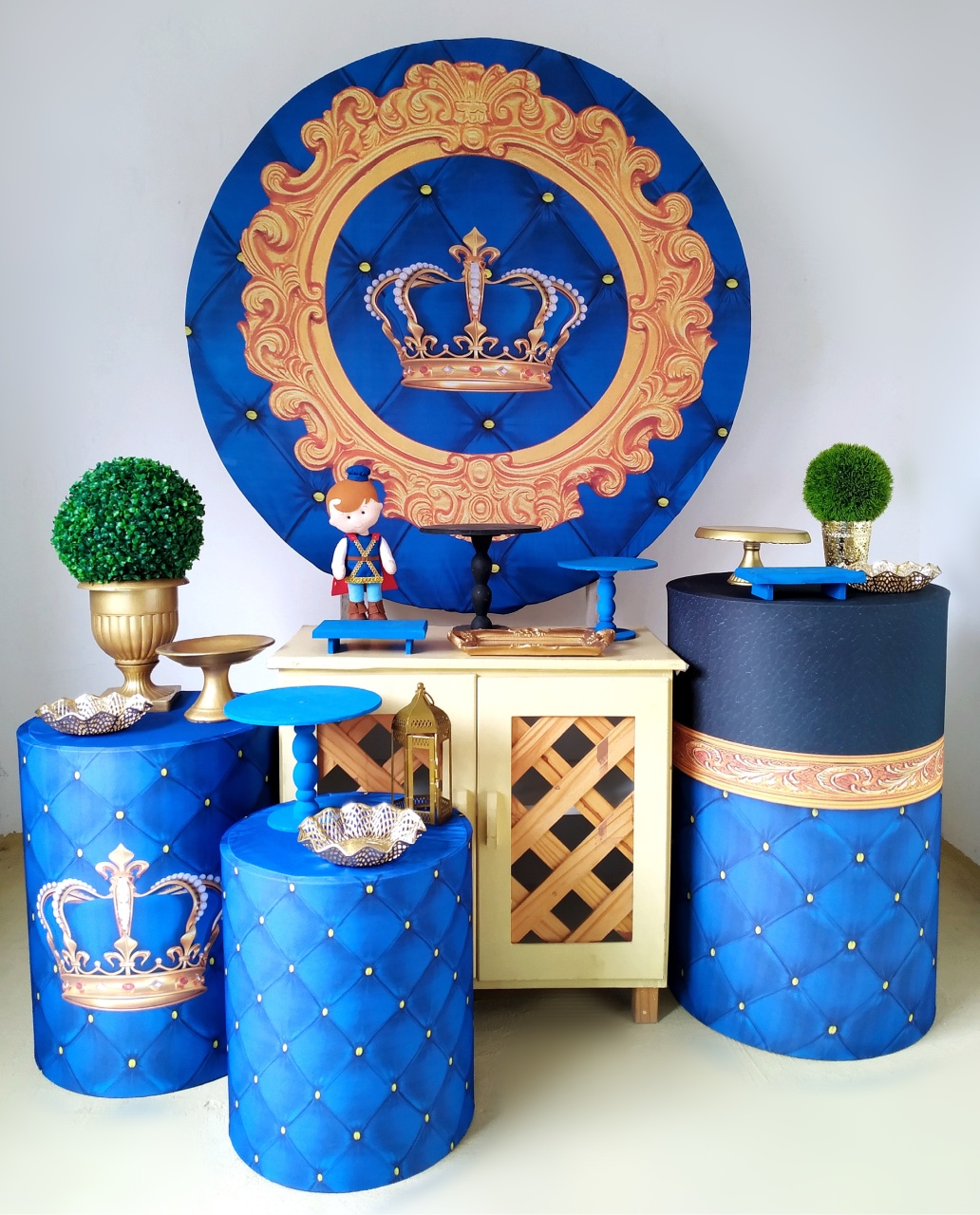 Realeza - Kit Ouro - Beca Decorações