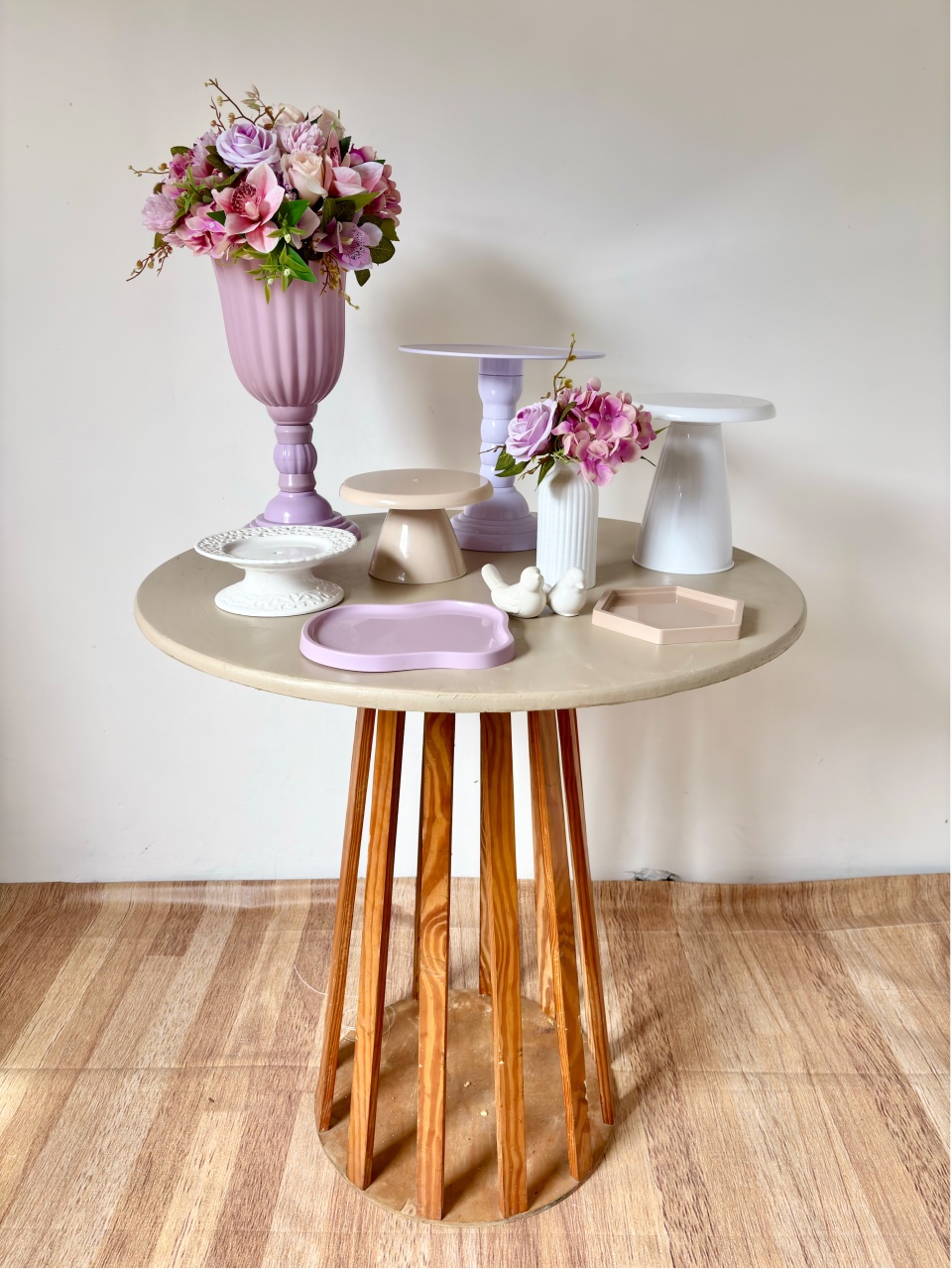Kit Mesa Lilás - Beca Decorações