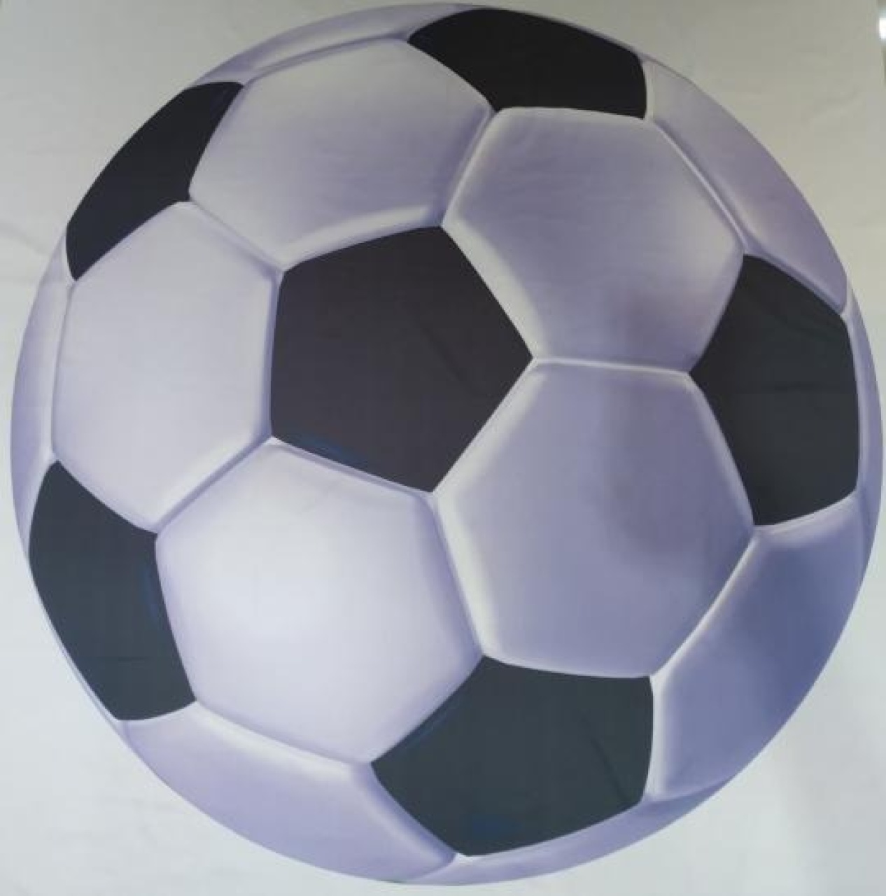 Painel Redondo Bola de Futebol (Locação) - Beca Decorações