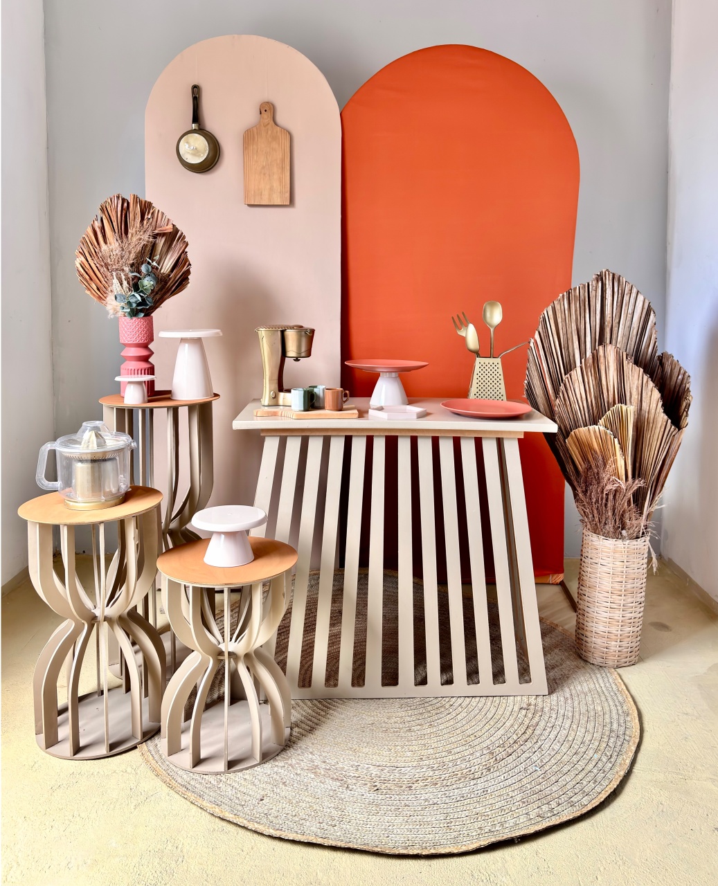 25. Chá de Cozinha Terracota  - Beca Decorações
