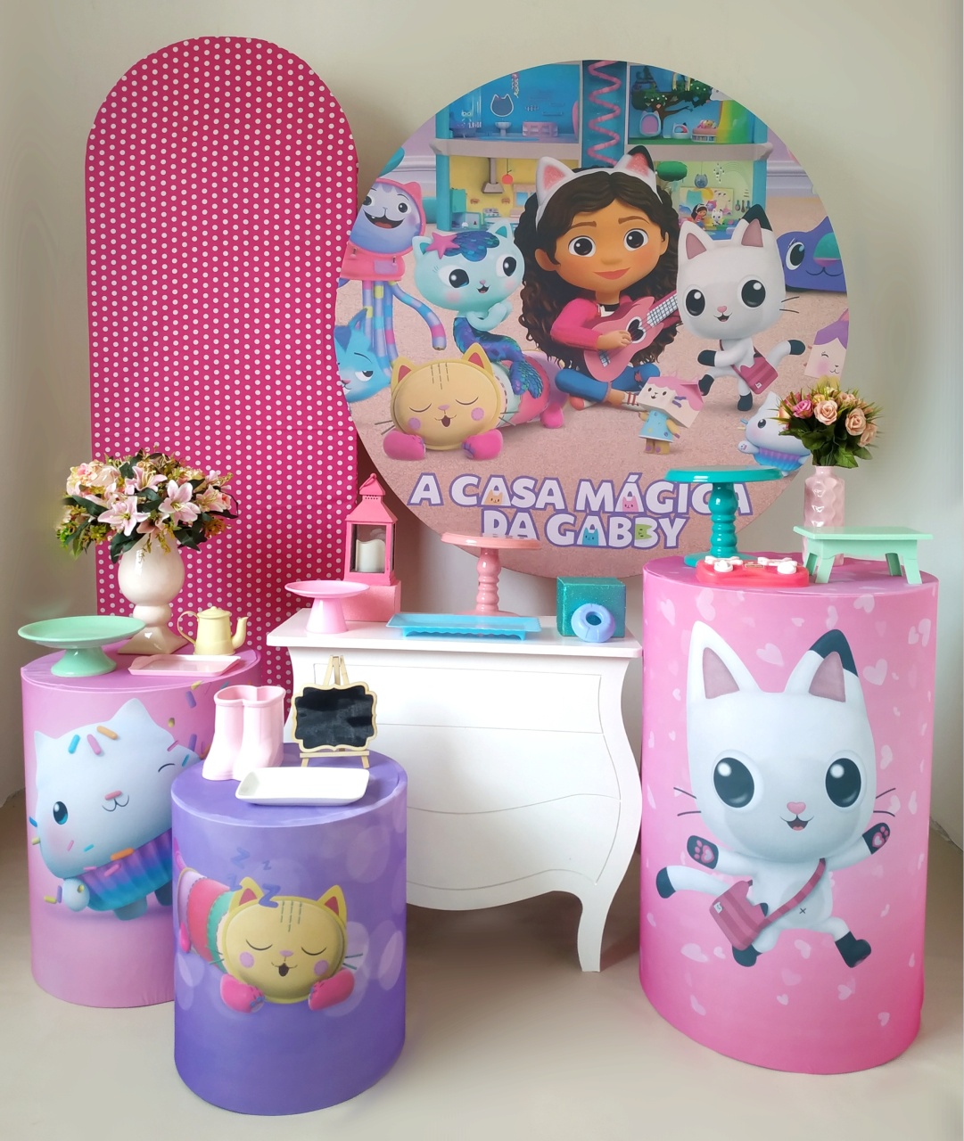 A Casa Magica da Gabi (Kit Diamante) - Beca Decorações