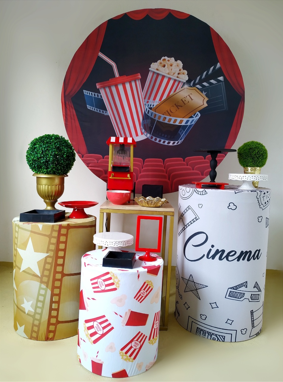 Cinema - Kit Ouro - Beca Decorações