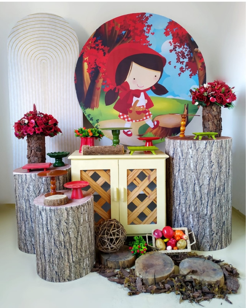 Chapeuzinho Vermelho - Kit Diamante 2 - Beca Decorações