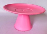 Bandeja Redonda Ferro Rosa Chiclete P (Locação) - imagem 1