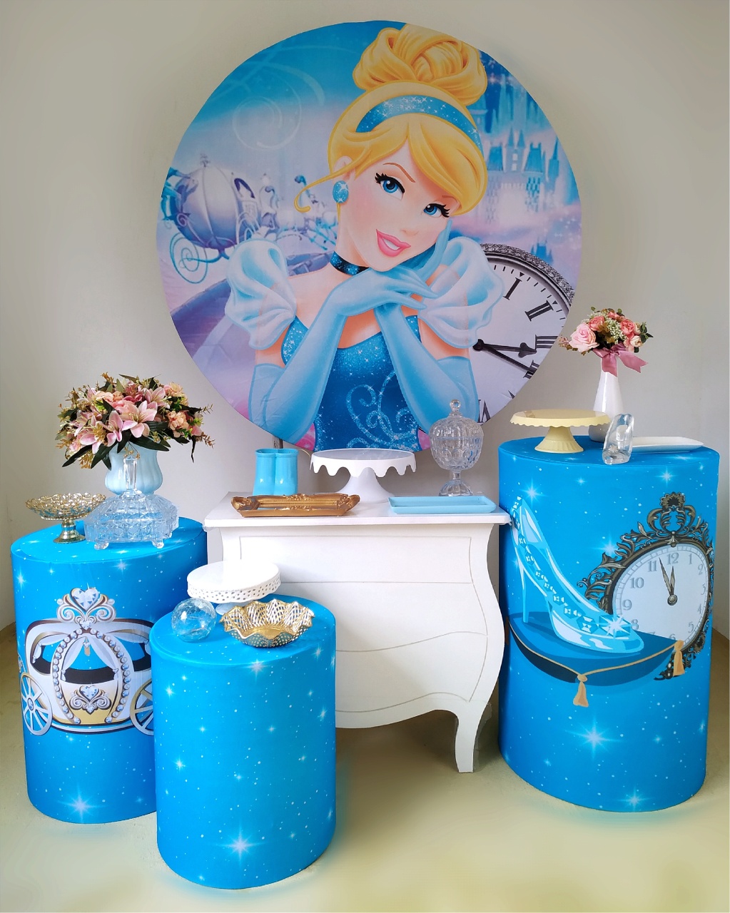 Cinderela - Kit Ouro - Beca Decorações