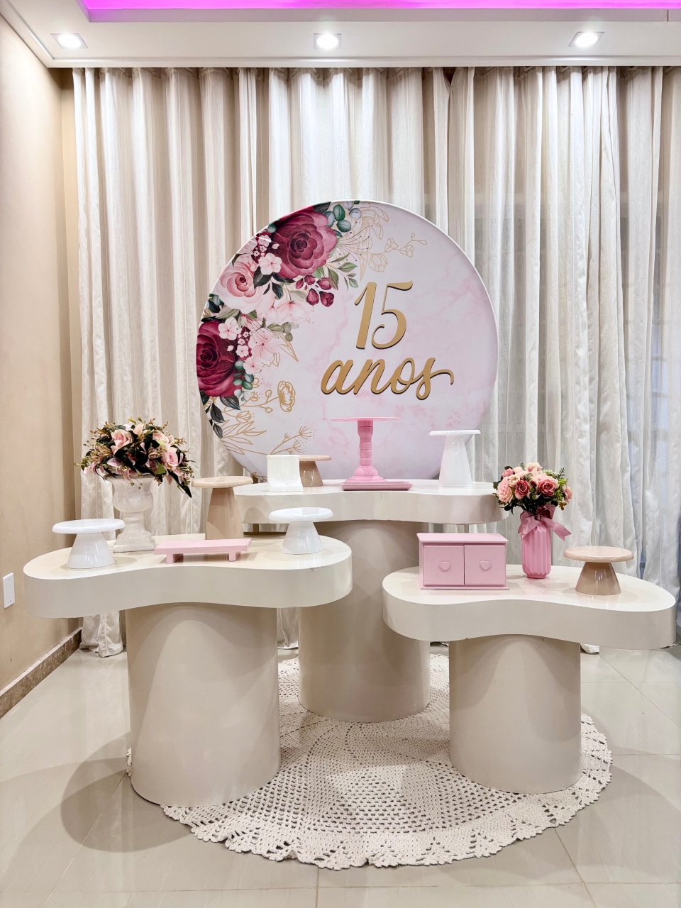 Floral 15 Anos   - Beca Decorações