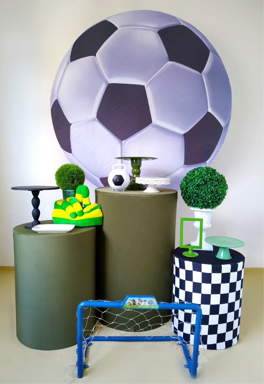 Futebol - Kit Prata - Beca Decorações