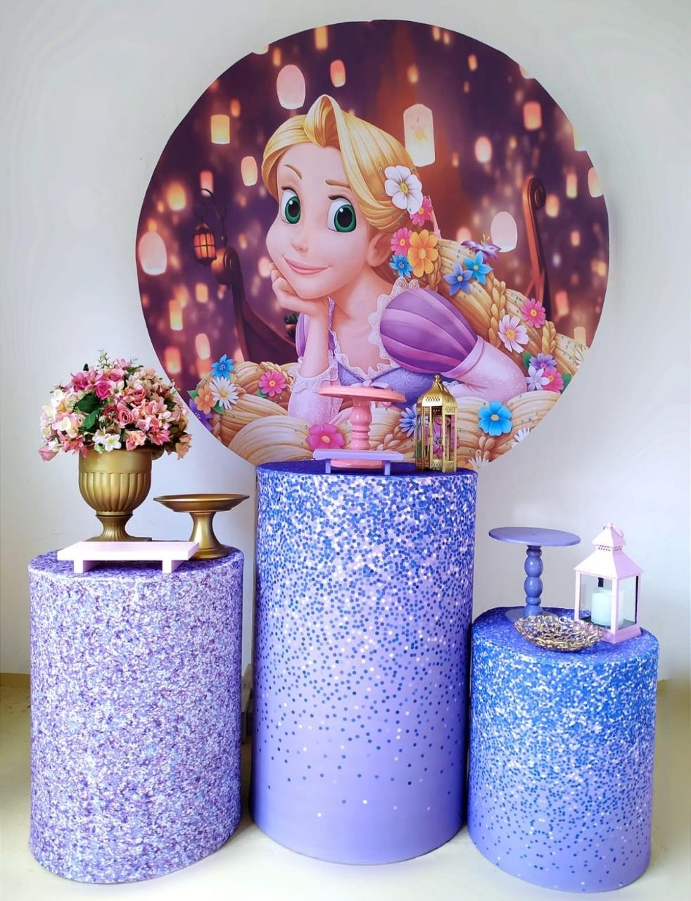 Enrolados (Kit Prata) - Beca Decorações